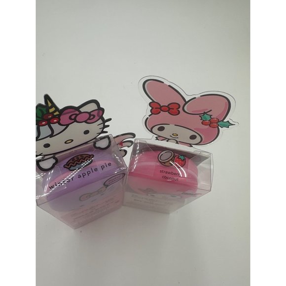 The Creme Shop Hello Kitty, My Melody Macaron Vitamin E Lip Balm Set - Picture 3 of 4